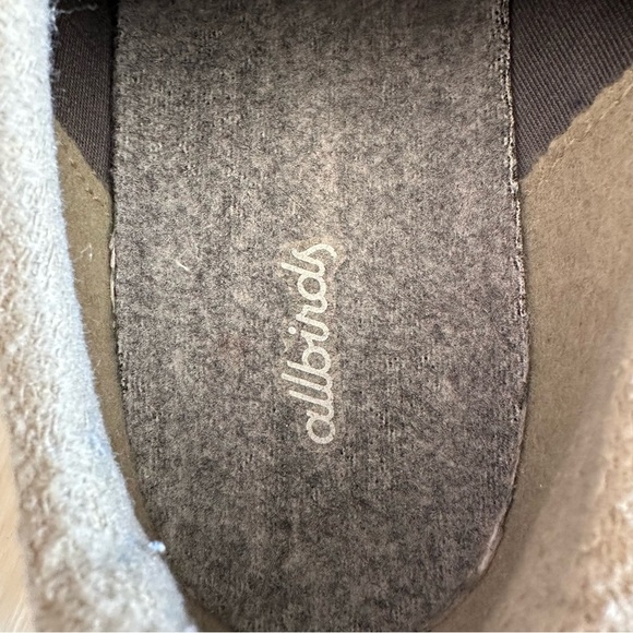Allbirds Wool Runners - Gray and Cream Sneakers Shoes Sz 8 - Picture 6 of 9